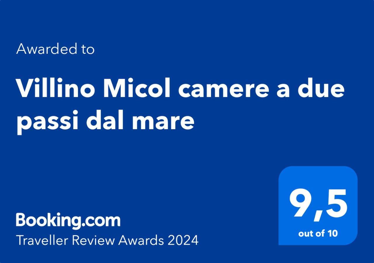 מרינה די קררה Villino Micol Camere A Due Passi Dal Mare מראה חיצוני תמונה